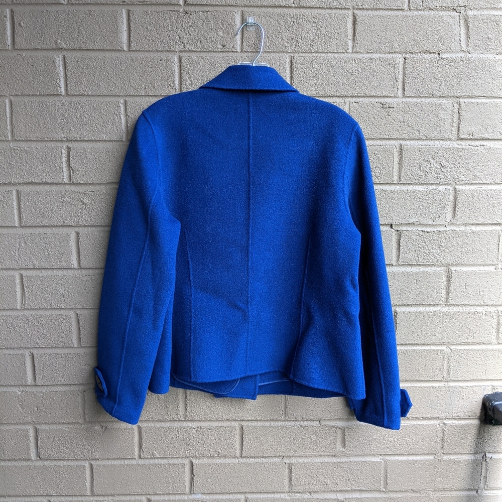 Pendleton Cropped Wool Blazer Size Large - image 3